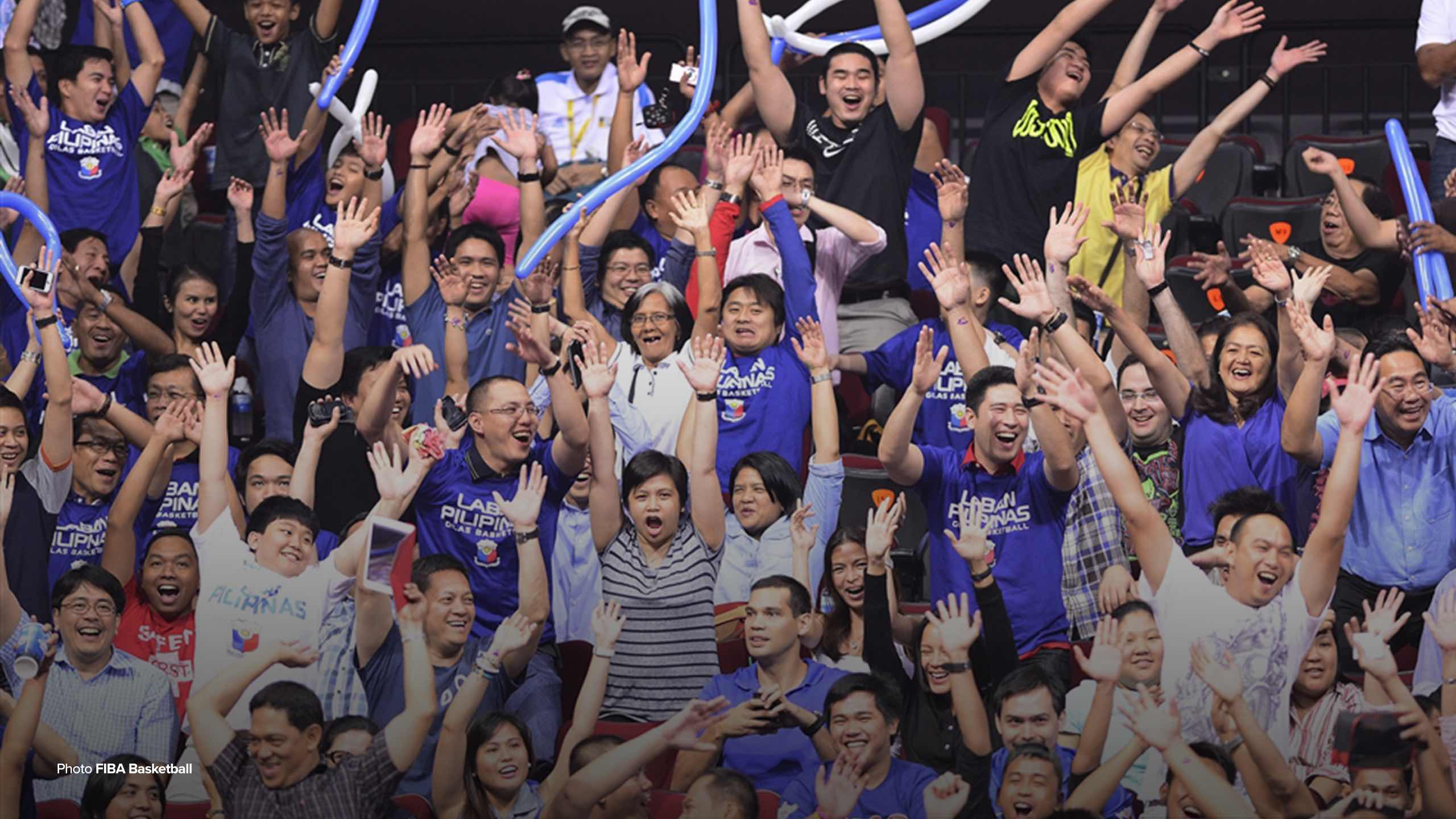 Fans at the Gilas game