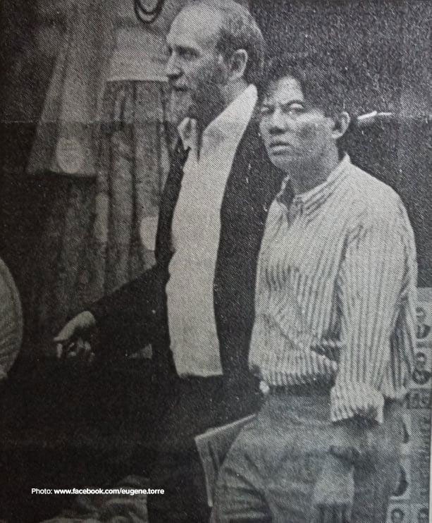 Eugene Torre with Bobby Fischer