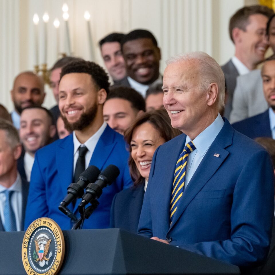 Warriors at White House scaled
