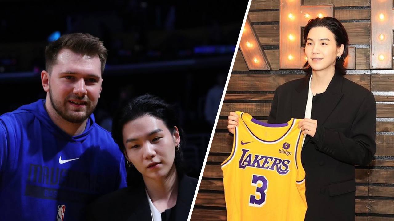 NBA India on X: SUGA knows who he's rooting for! 🙌 📸: @Lakers