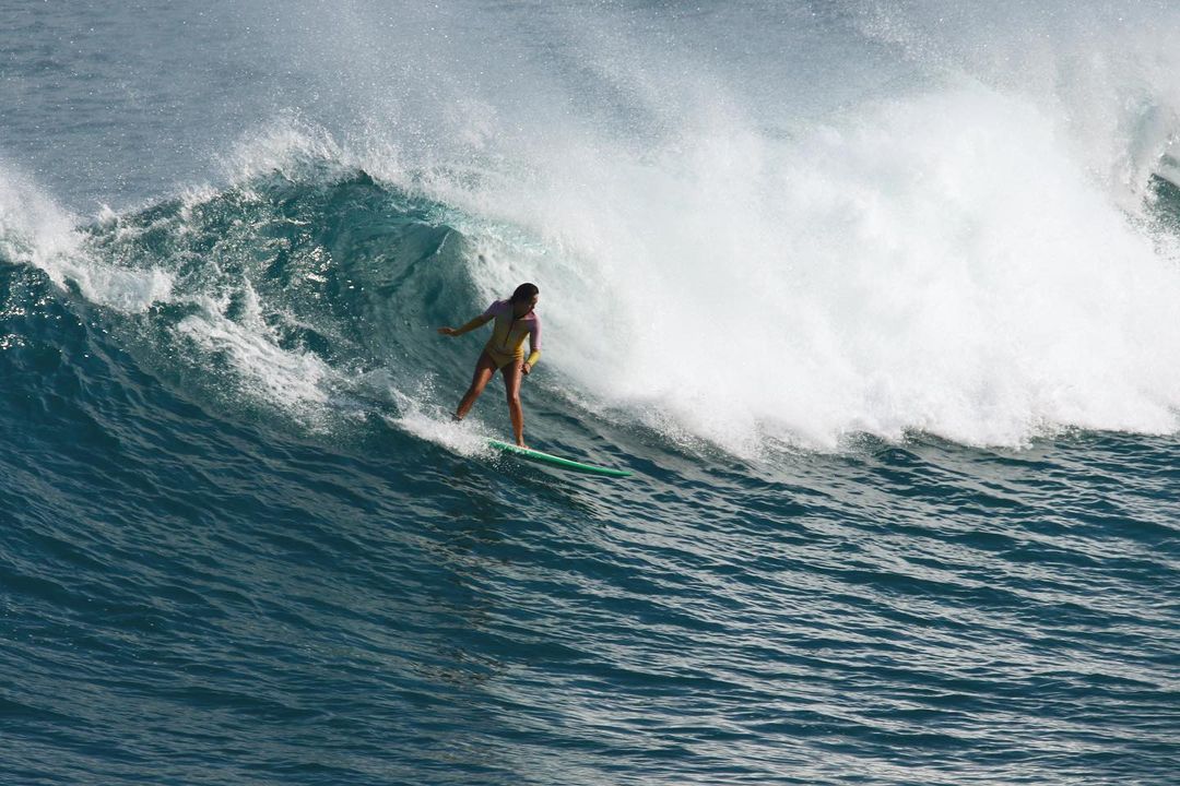 Filipino surfer Mara Lopez loves surfing as a summer sport
