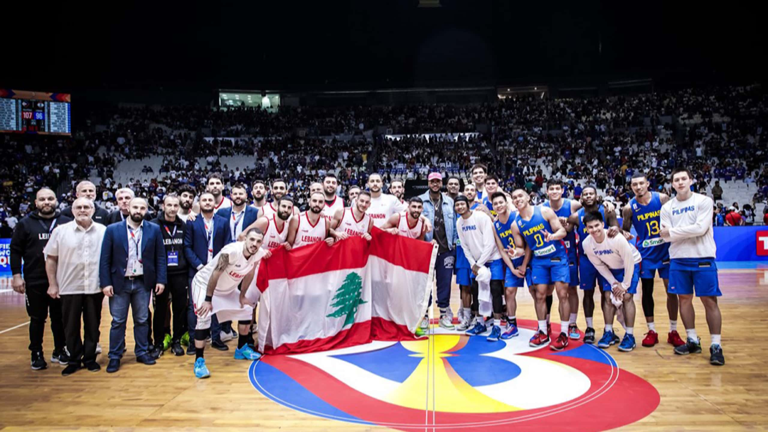 Gilas vs. Lebanon in FIBA Asian Qualifiers