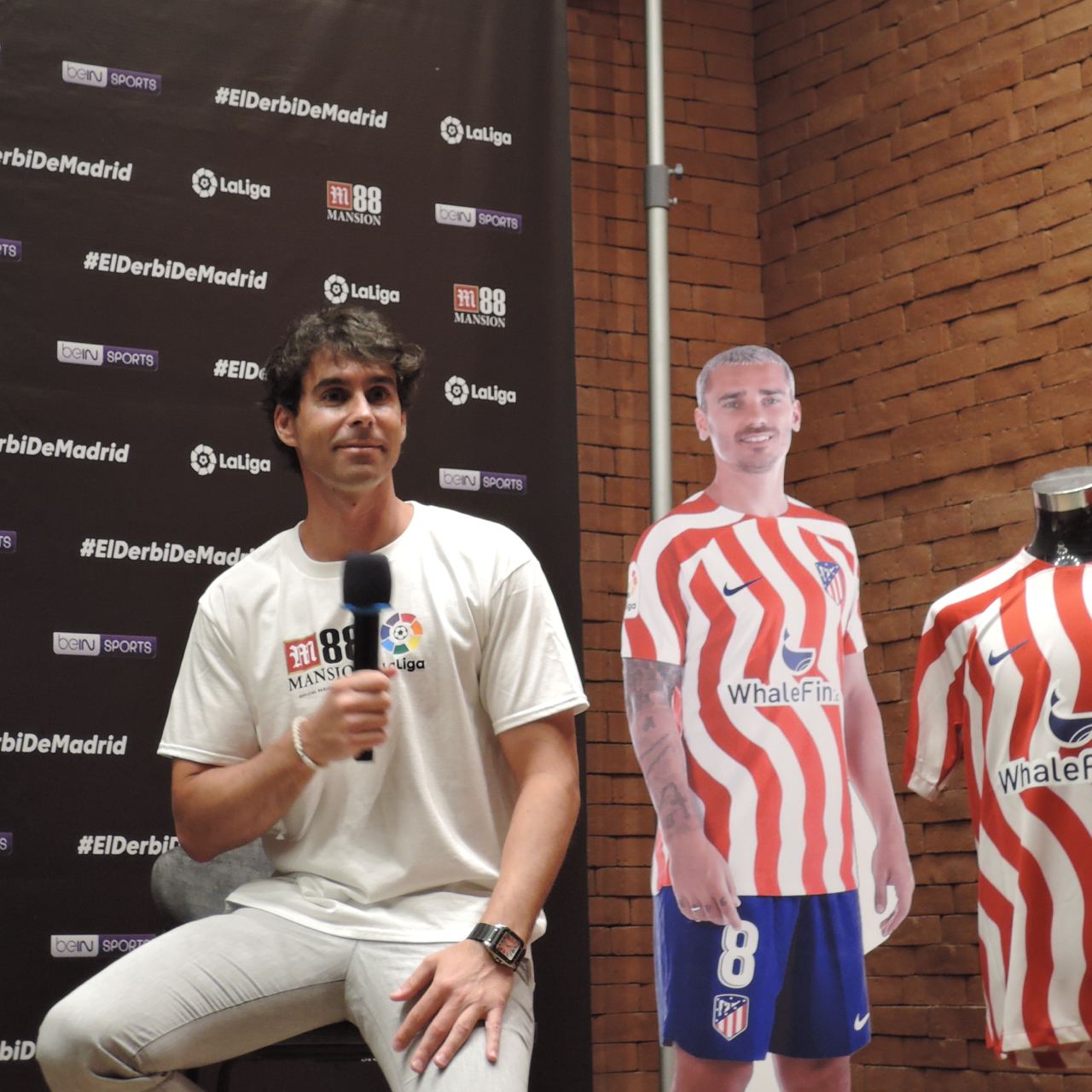 Tiago Mendes shared stories about his experiences as a professional football player with Filipino fans