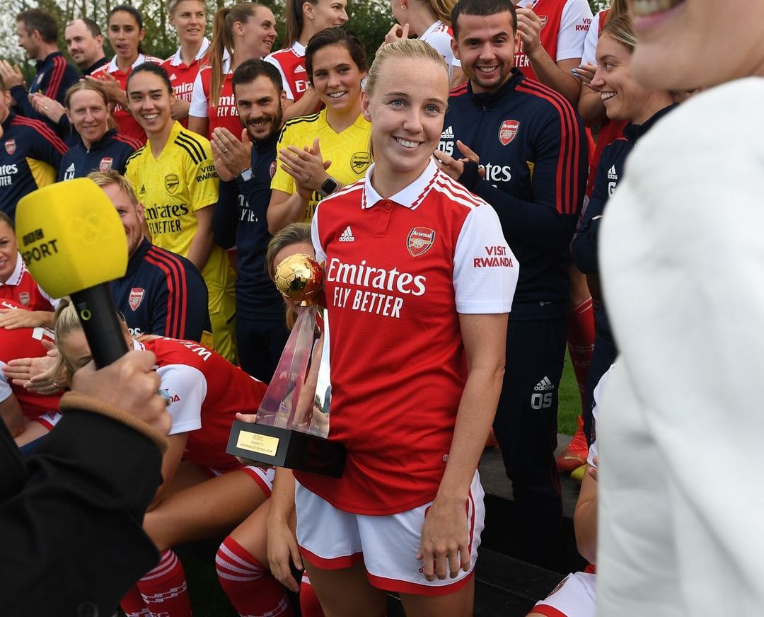 Beth Mead was named BBC Women's Player of The Year in 2022 and is considered one of the most talented female footballers