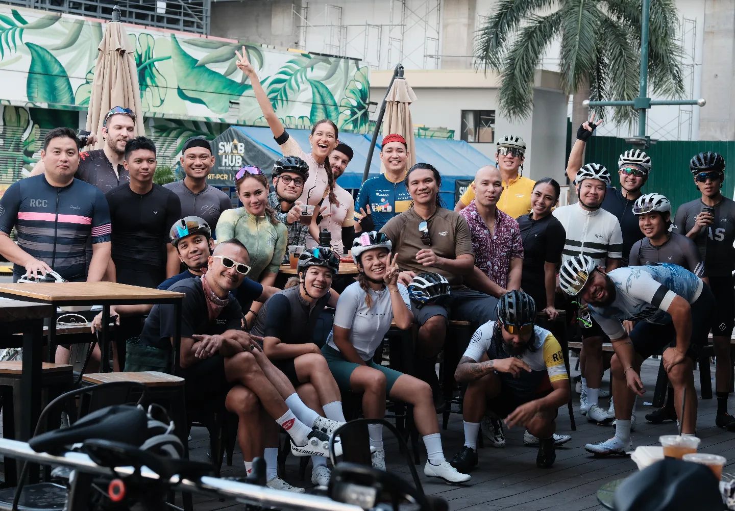 The bikers of the San Ride Bukas? community