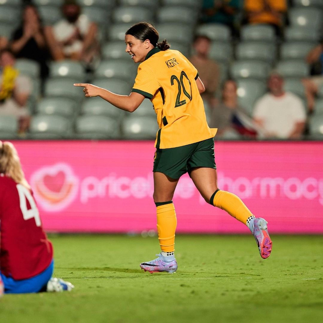 Sam Kerr is a key player for both Australia and Chelsea