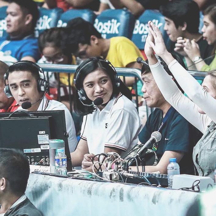 Despite her knee injury, Alyssa Valdez has found a new way to stay connected with her sport: as a UAAP commentator.