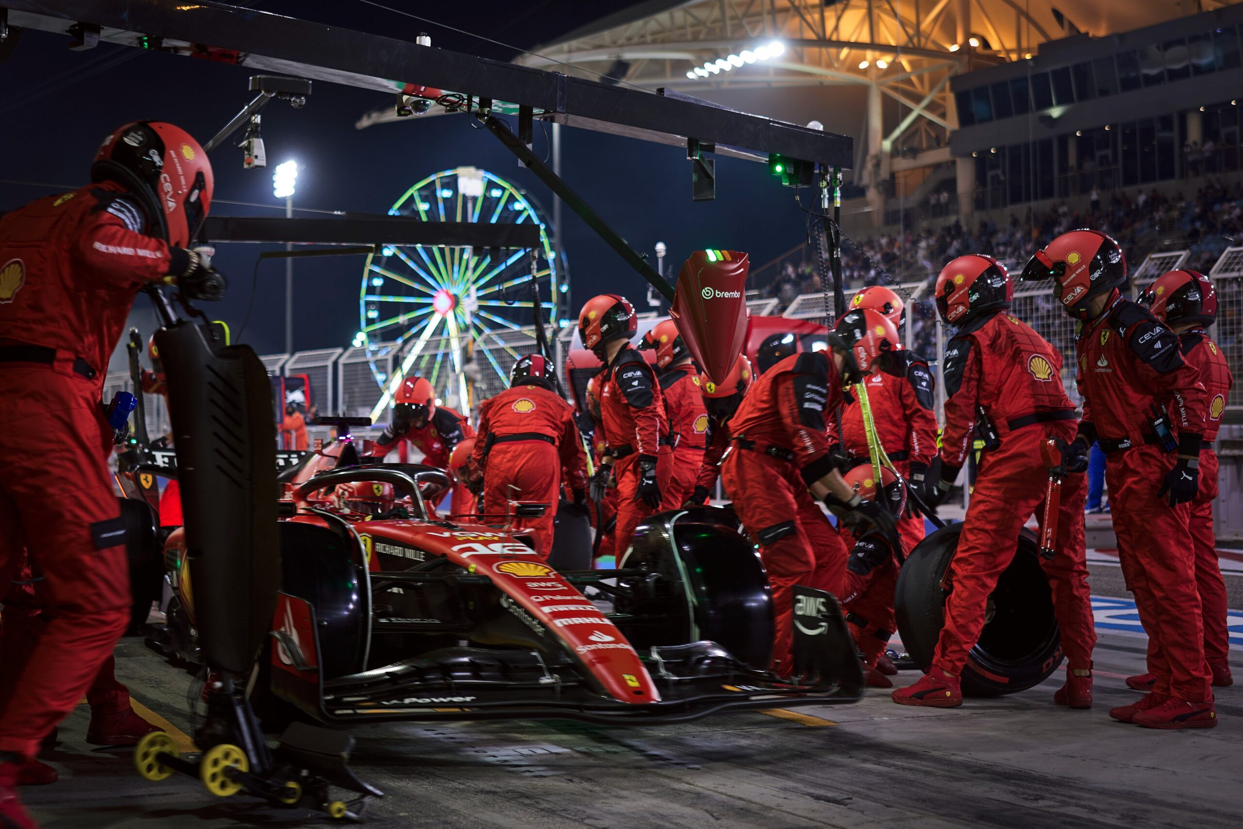 Ferrari at the Bahrain Grand Prix
