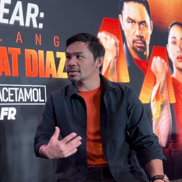 Manny Pacquiao at Alaxan's Showdown of the Year