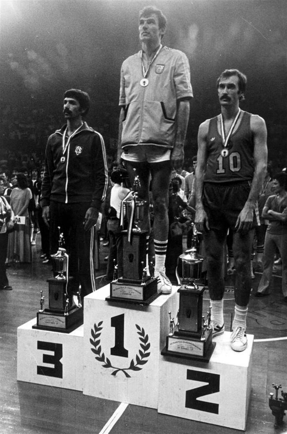 The top three finishers of the 1978 FIBA World Cup