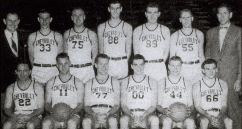 The 1950 Team USA Roster for the FIBA World Cup 