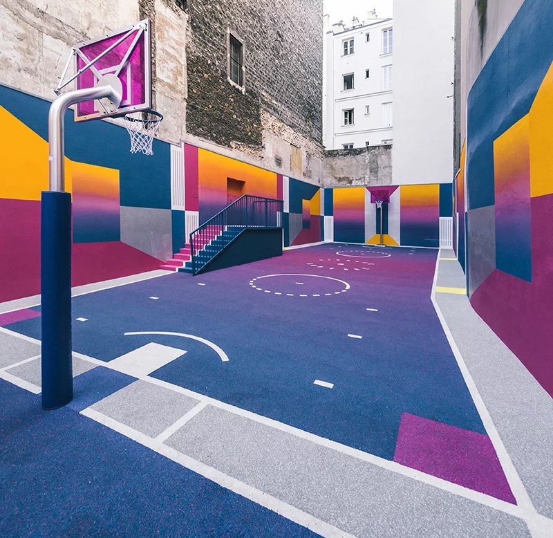 9 of the Most Beautiful Basketball Courts Around the World - Paris