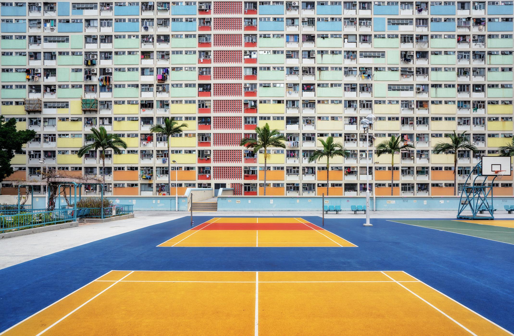 9 of the Most Beautiful Basketball Courts Around the World - Hong Kong