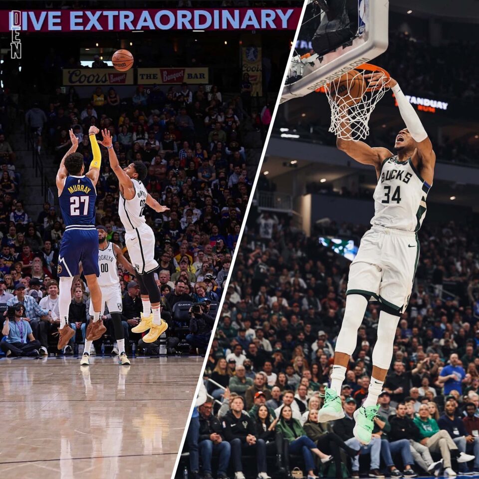 The Denver Nuggets and Milwaukee Bucks have the best standings coming into the 2023 NBA Playoffs