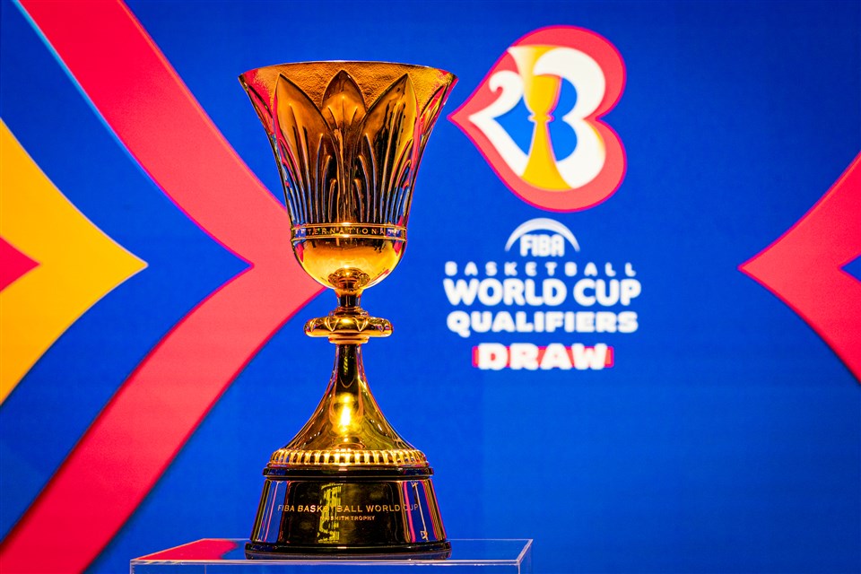 The FIBA World Cup Trophy