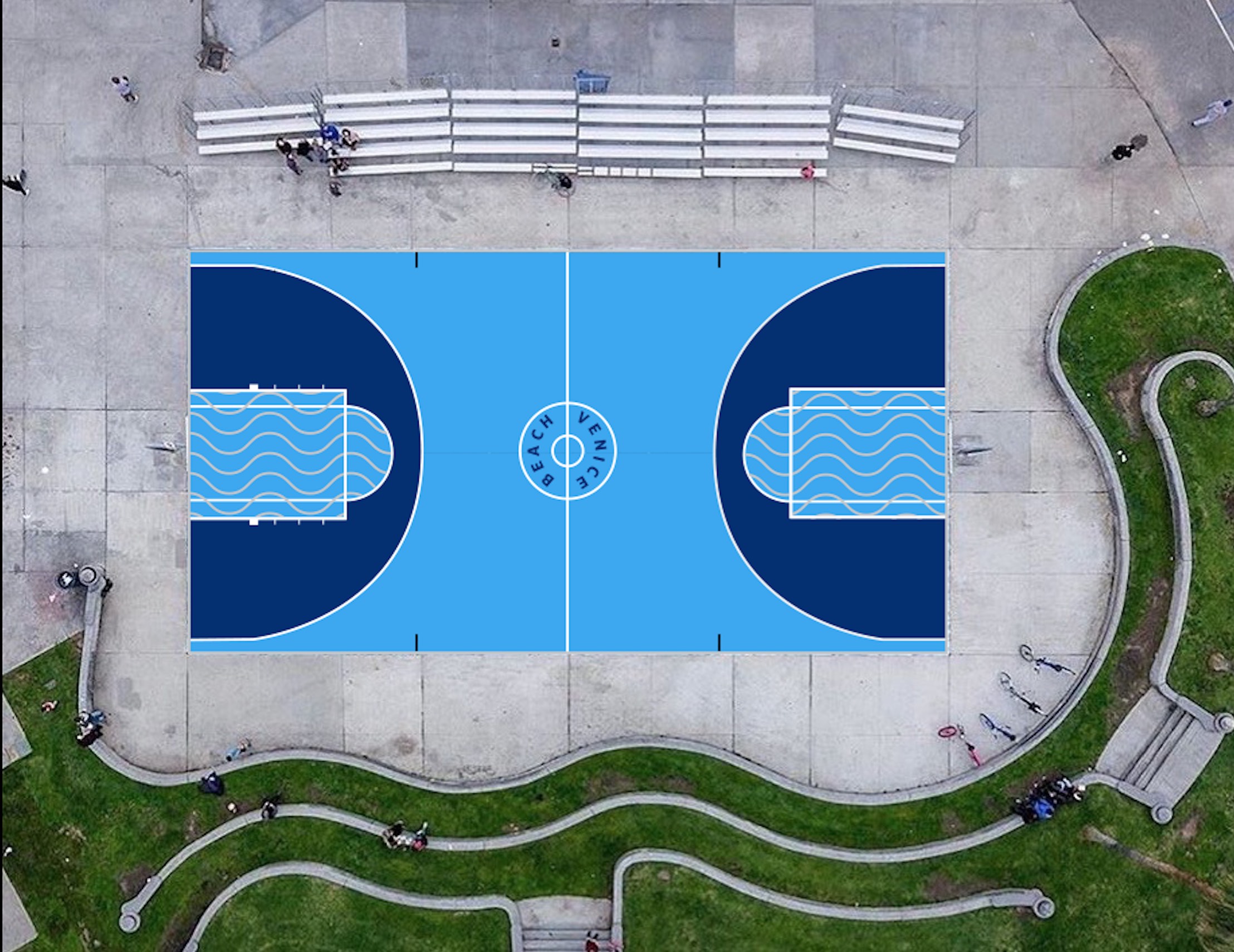 9 of the Most Beautiful Basketball Courts Around the World - Venice Beach