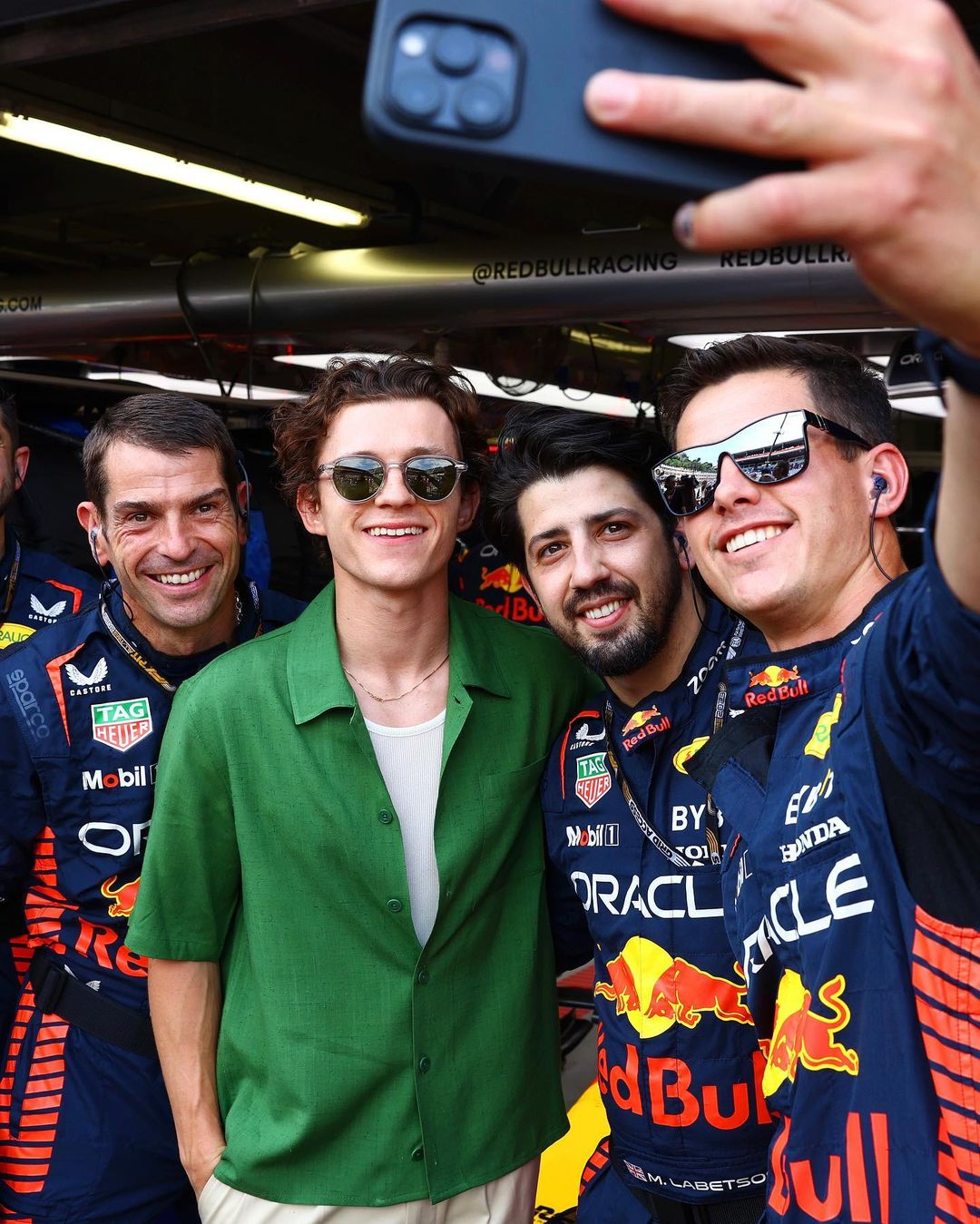 Celebrities at the 2023 Monaco Grand Prix: Tom Holland
