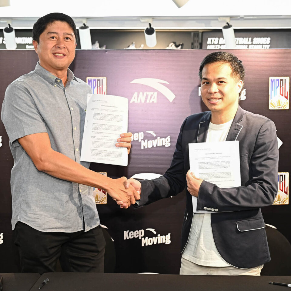 ANTA Philippines signs partnership with the MPBL