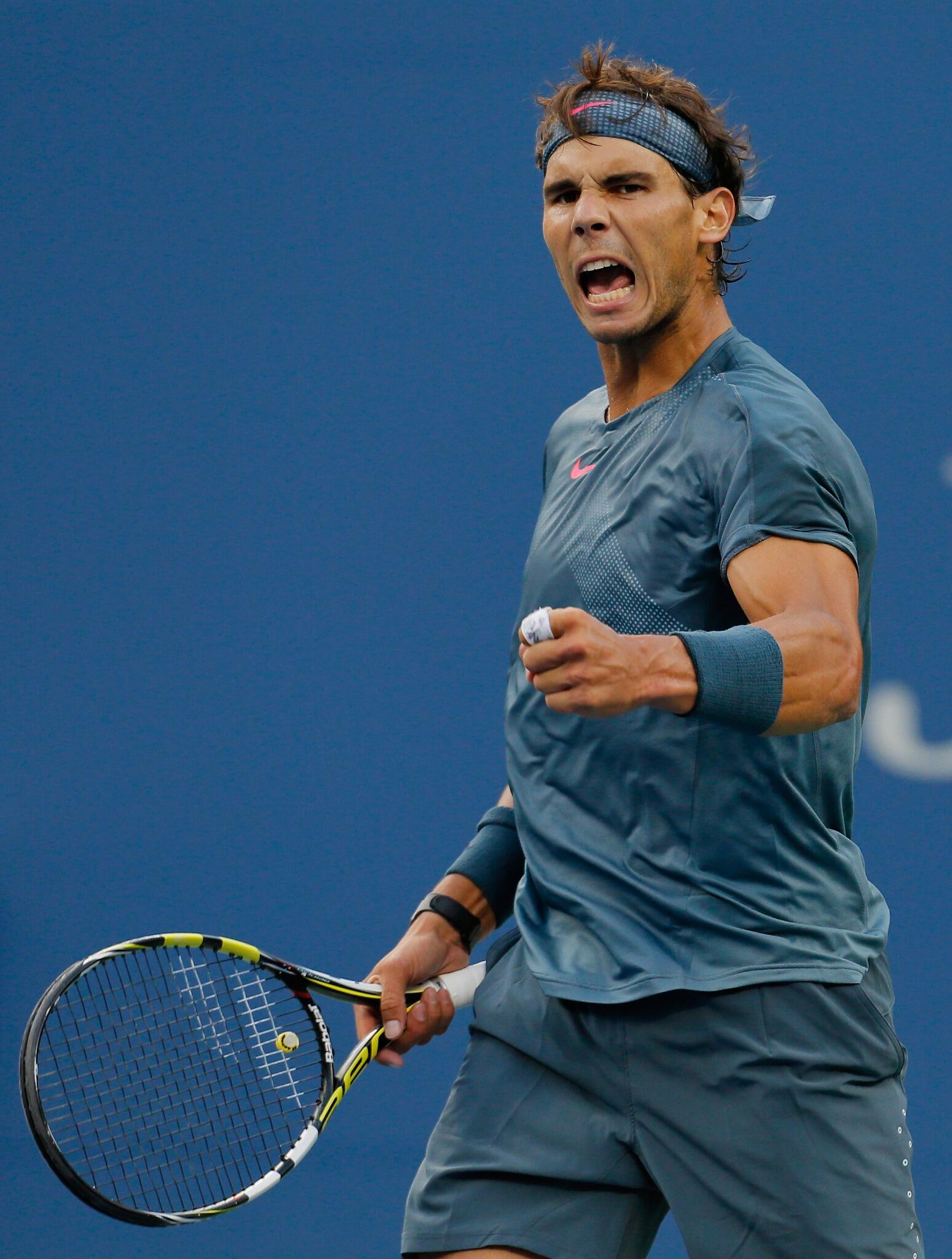 Rafael Nadal in the 2013 US Open