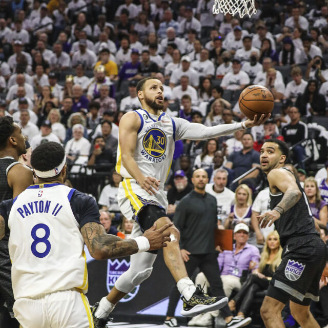 Golden State Warriors defeat Sacramento Kings to advance to second round of 2023 NBA Playoffs