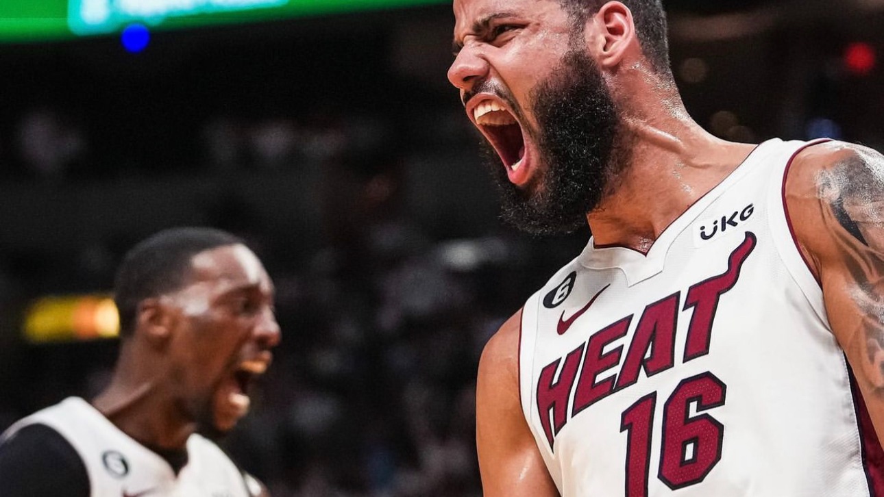 The Miami Heat defeat the New York Knicks to advance to the Eastern Conference Finals