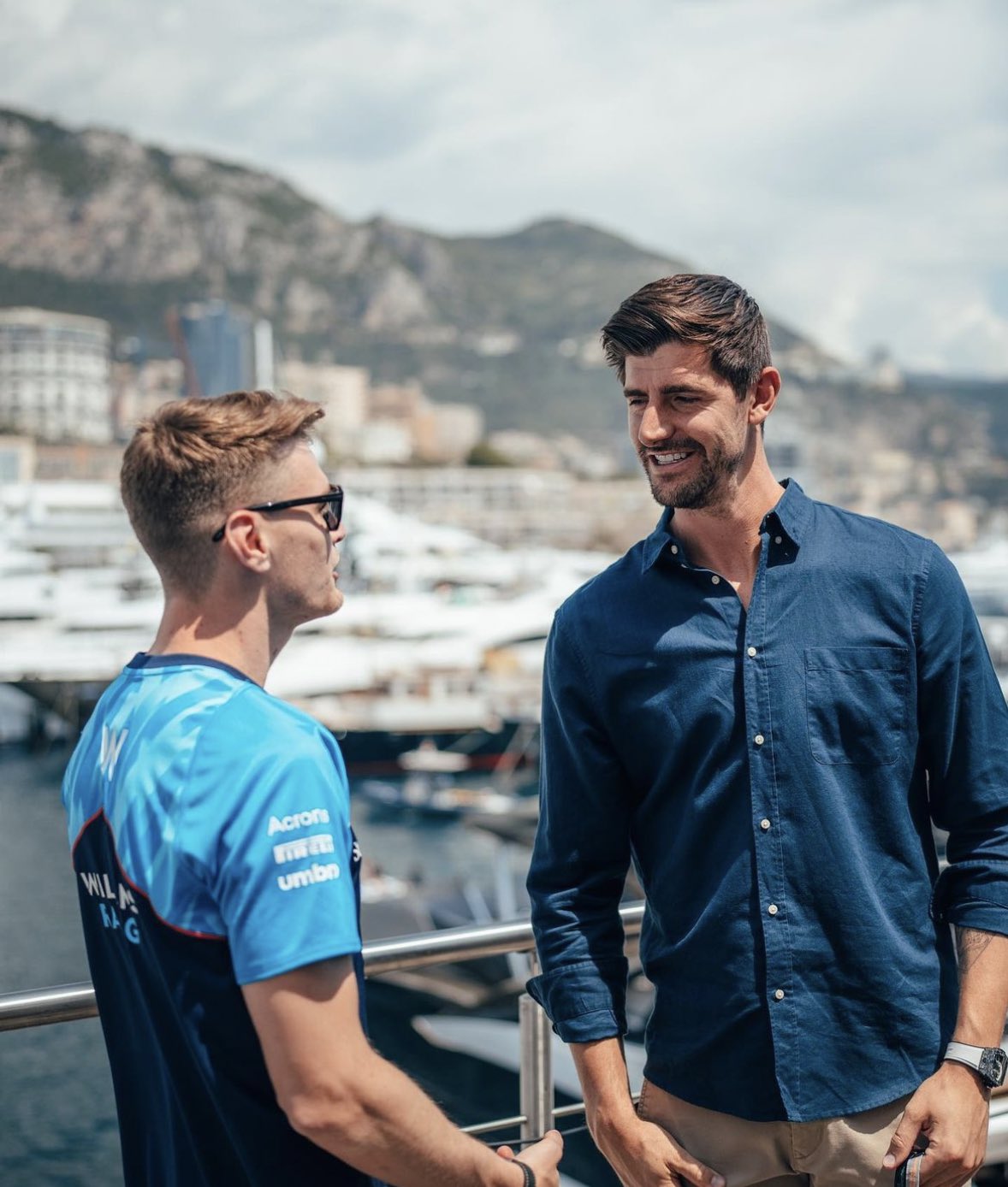Celebrities at the 2023 Monaco Grand Prix: Thibaut Courtois