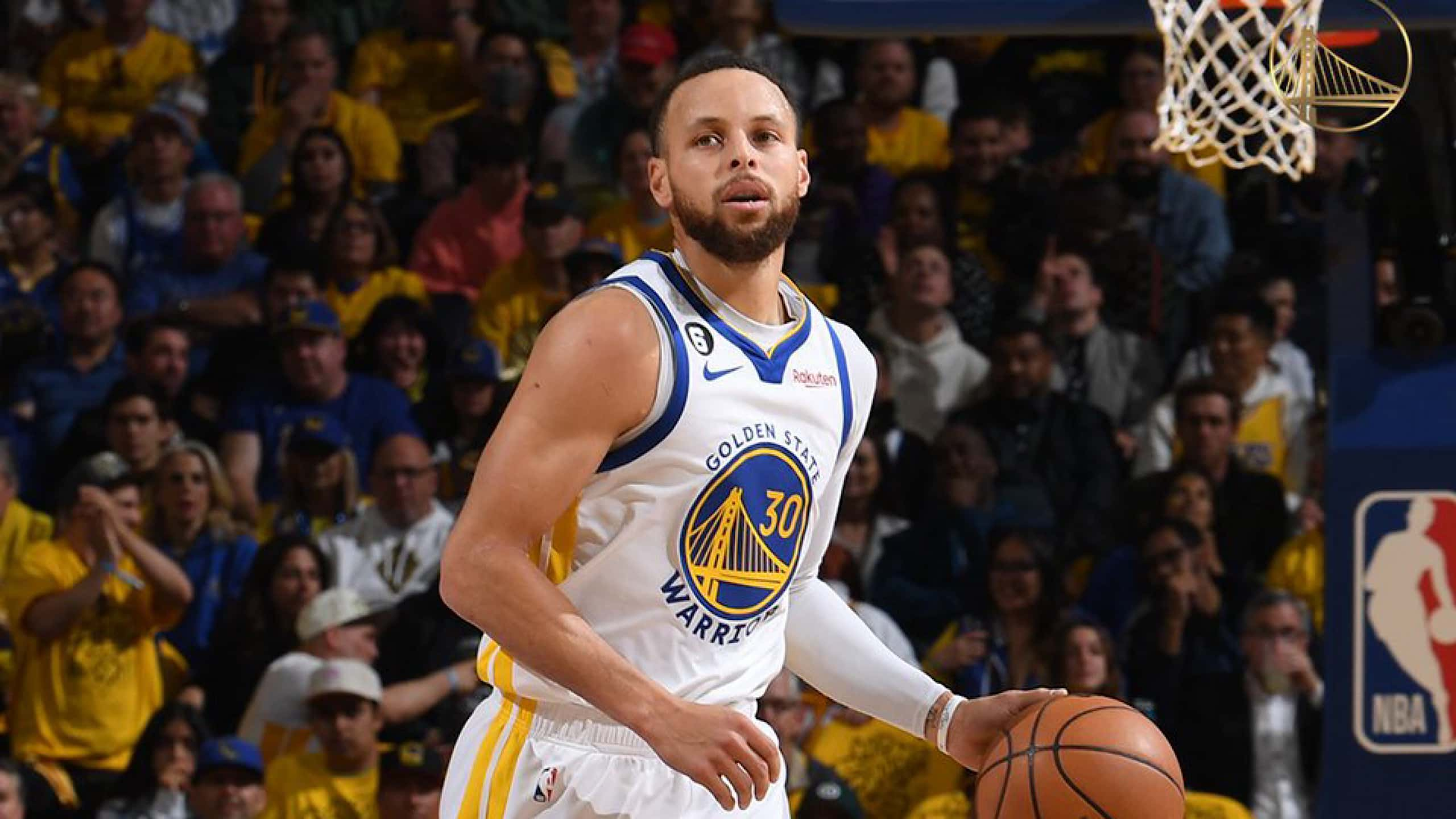 Stephen Curry at the Warriors Game 5 Against the Lakers