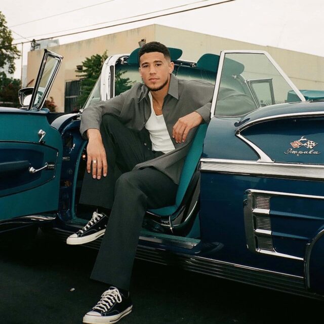 Devin Booker is a style icon in the NBA