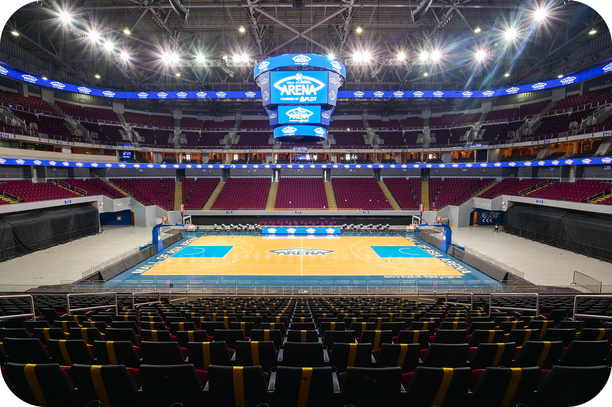 Mall of Asia Arena in Pasay City 2023 FIBA WORLD CUP FINALS