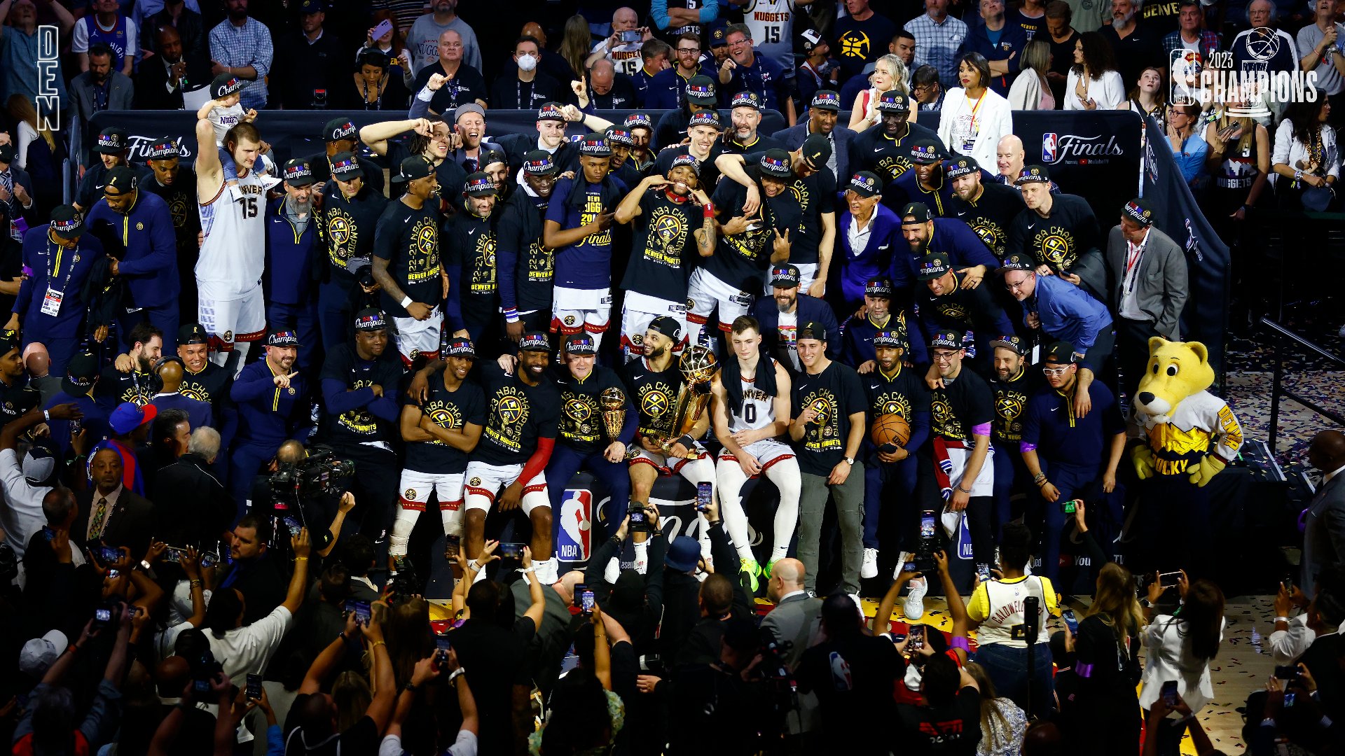 The Denver Nuggets made history by winning the 2023 NBA Championship