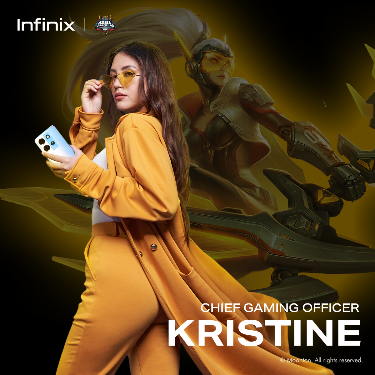 Infinix Note 30 5G Chief Gaming Officer: Kristine