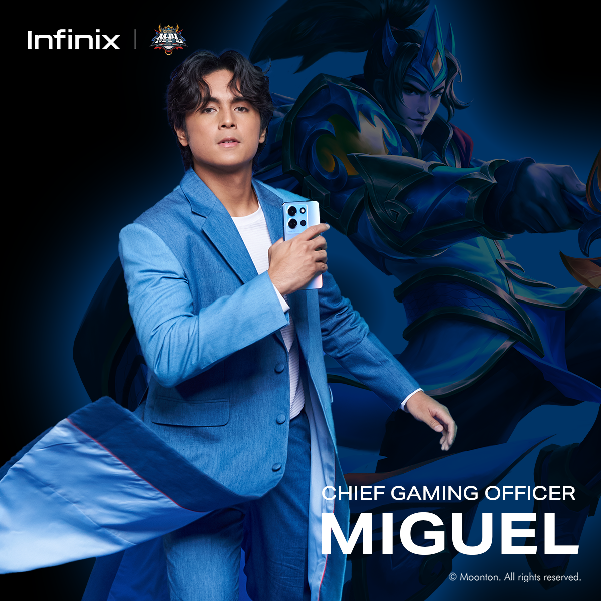 Infinix Note 30 5G Chief Gaming Officer: Miguel