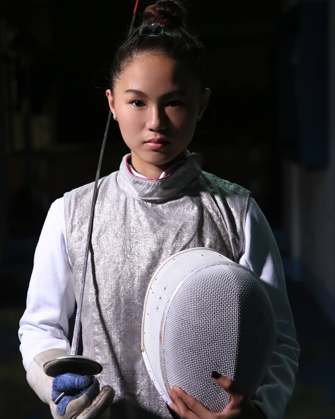 Filipina fencer Maxine Esteban 