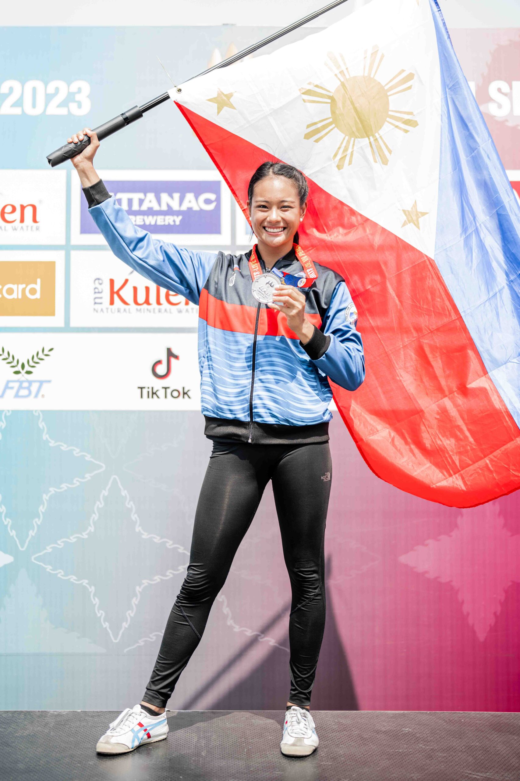 Obstacle Course Racer Kaizen Dela Serna at the 2023 Southeast Asian Games.