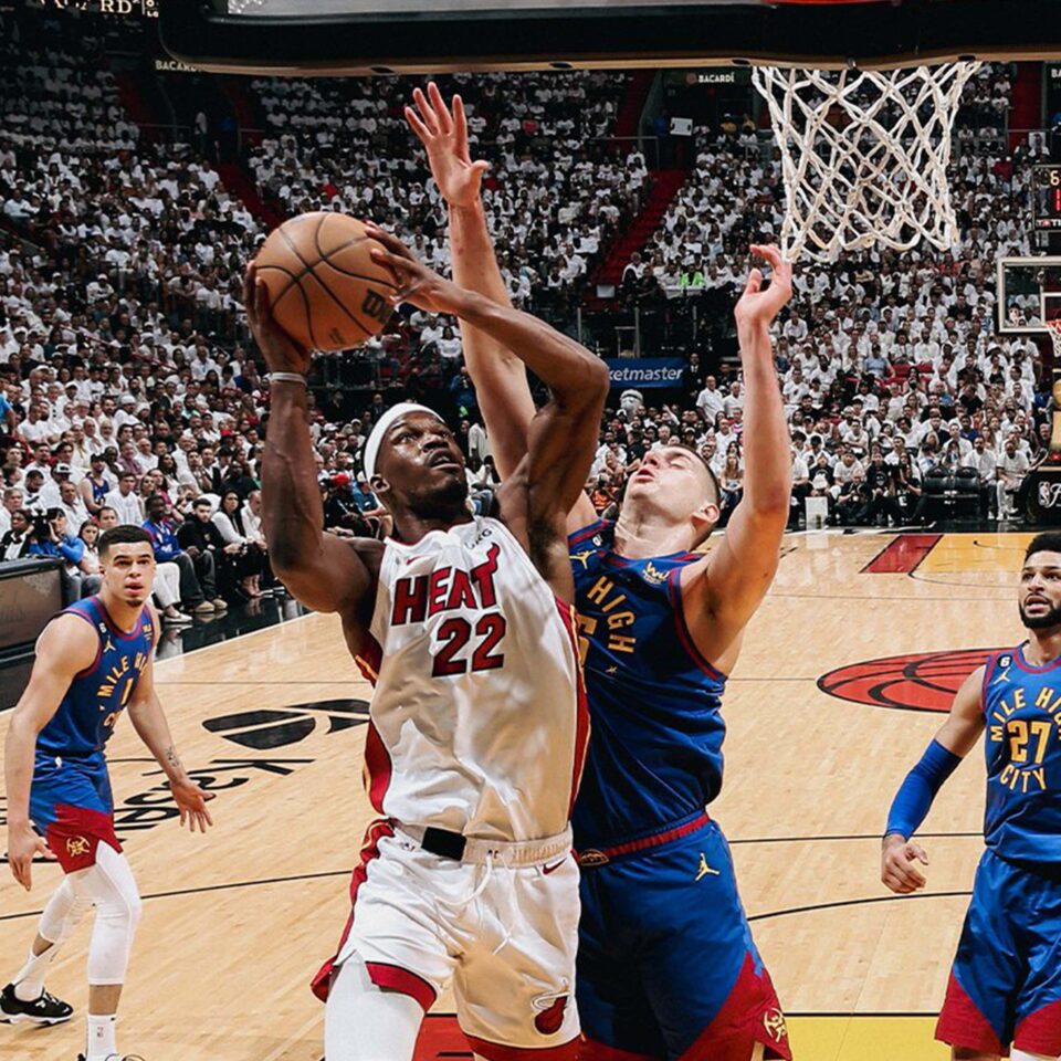 Miami Heat in NBA Finals against Denver Nuggets