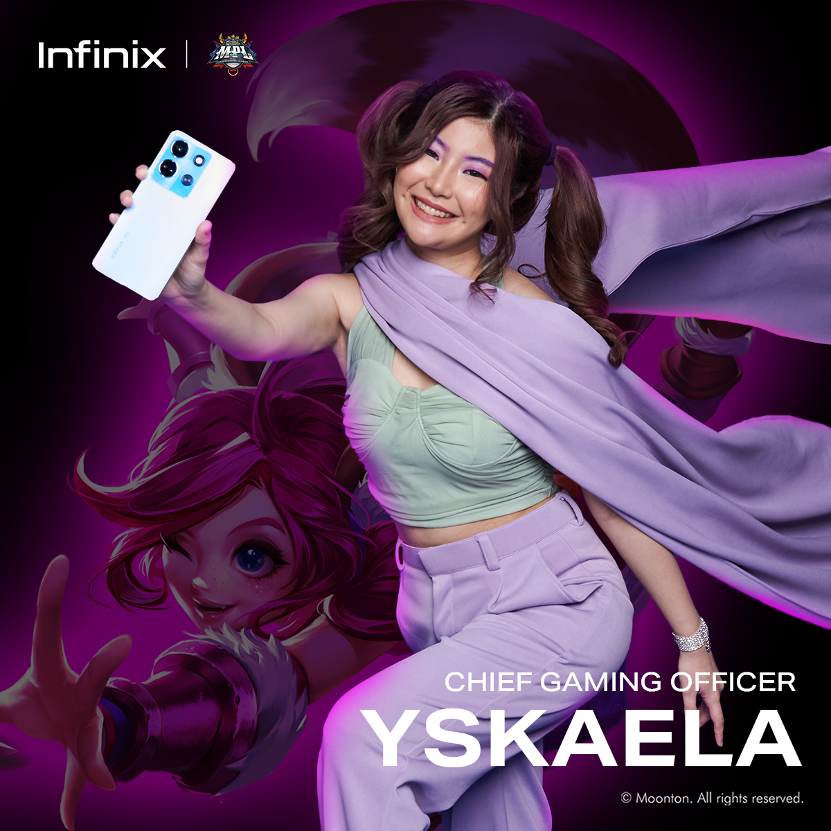 Infinix Note 30 5G Chief Gaming Officer: Ysakela