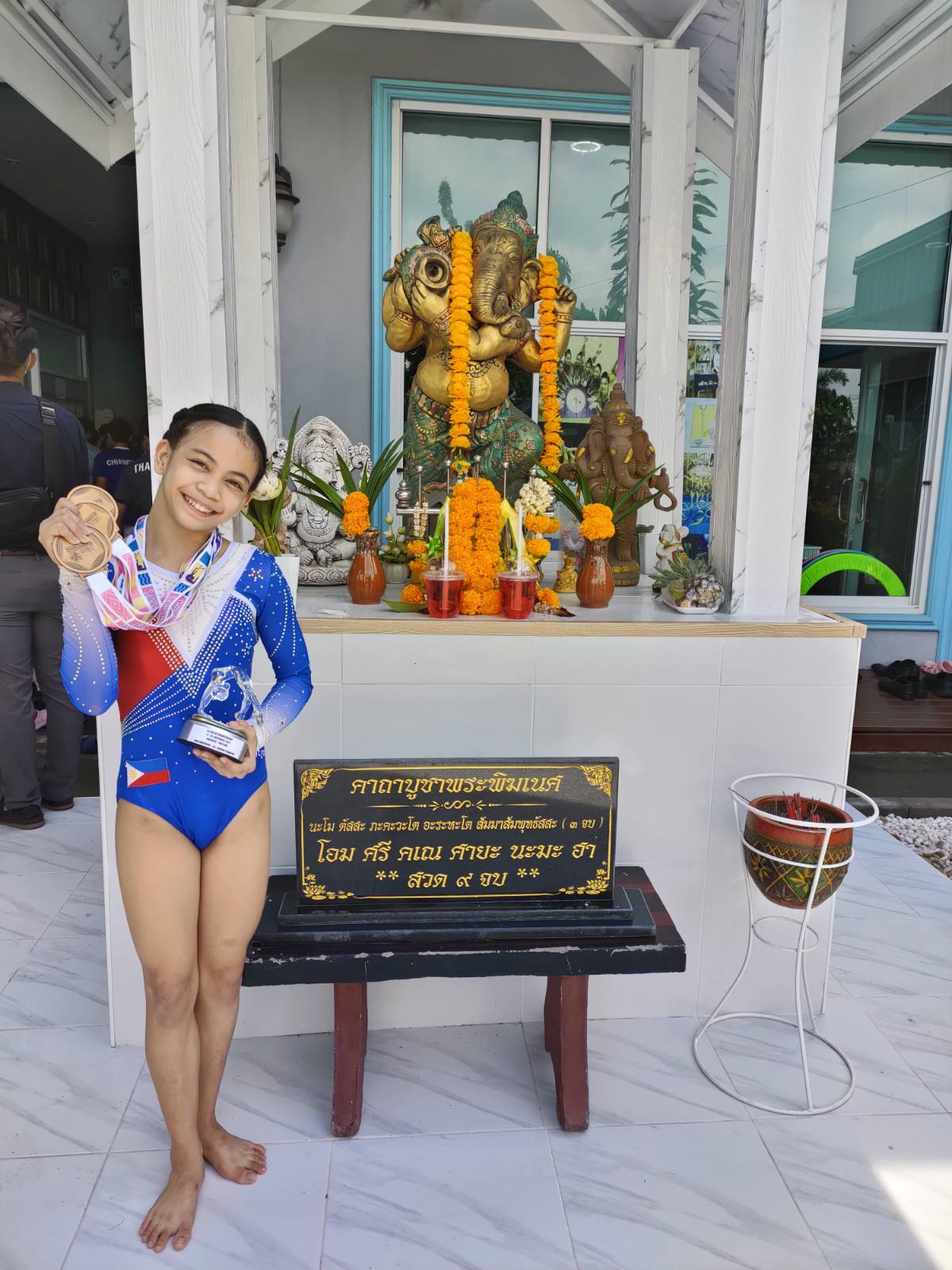 Filipina gymnast Elaiza Yulo