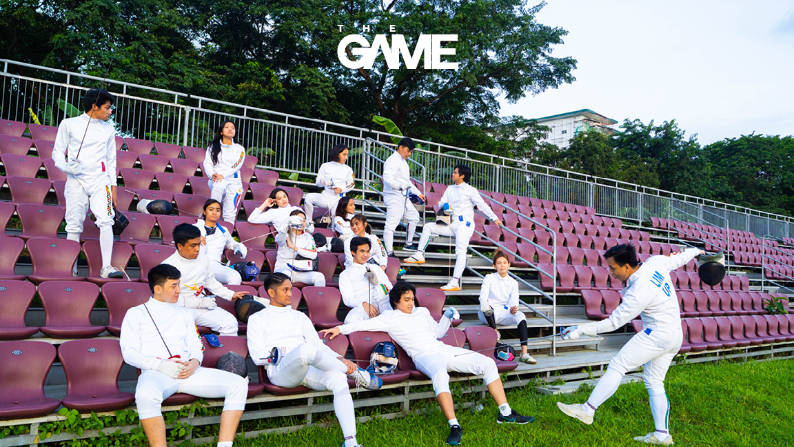 The GAME x UP Fencing Team 