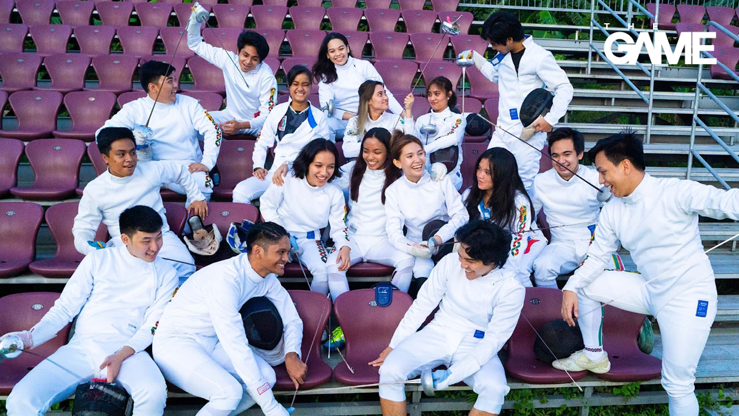 The GAME x UP Fencing Team