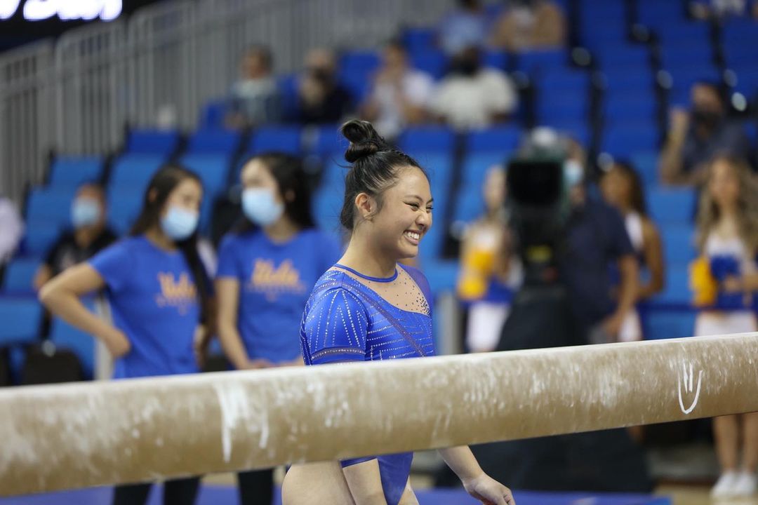 Filipina gymnast Emma Malabuyo