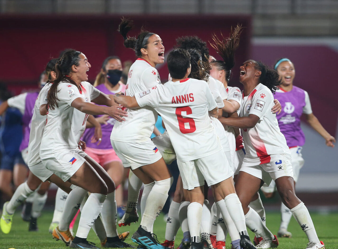 The Filipinas qualified for the Women's World Cup after the AFF Women's Asian Cup
