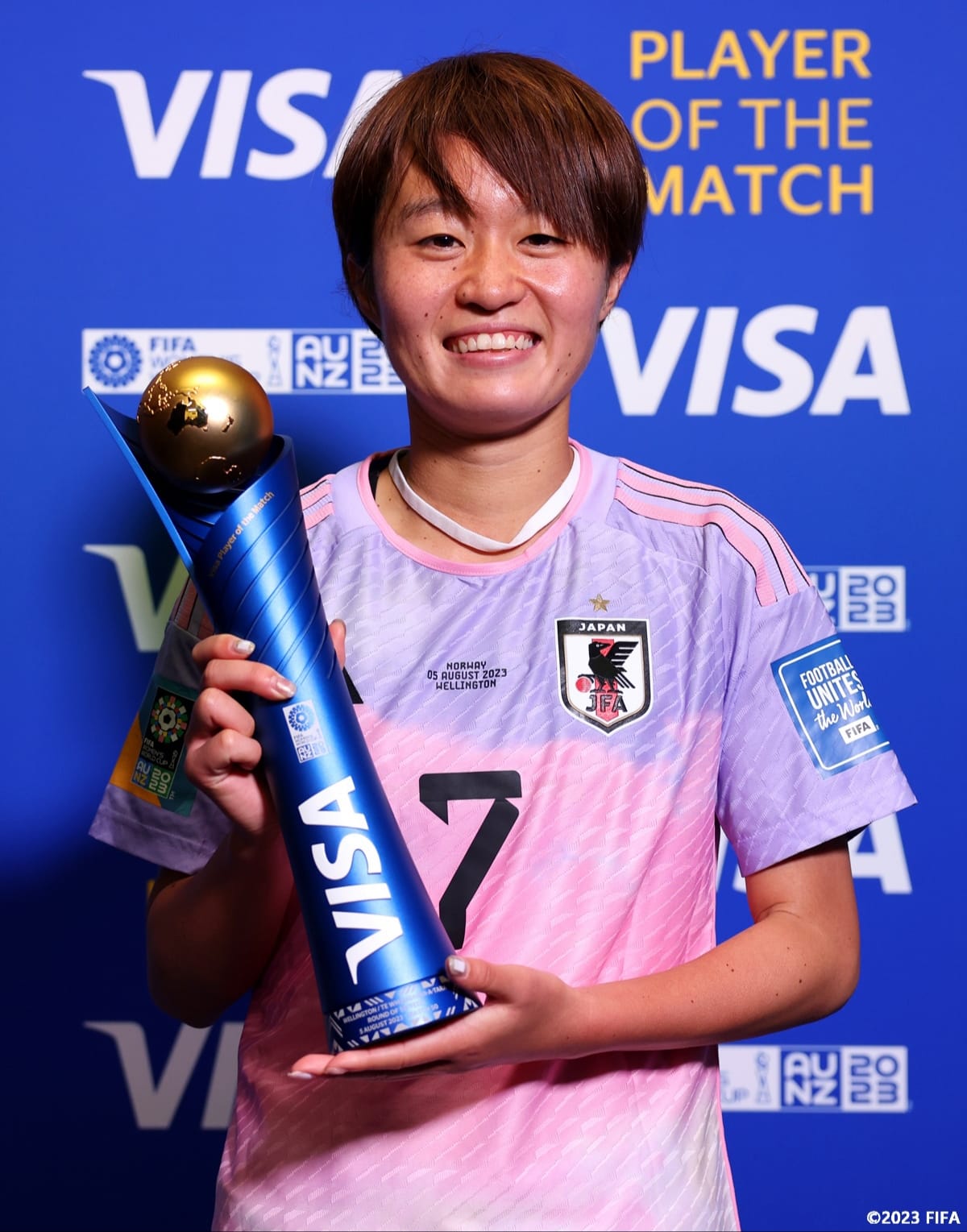 Hinata Miyazawa (Japan) at the 2023 Women's World Cup 
