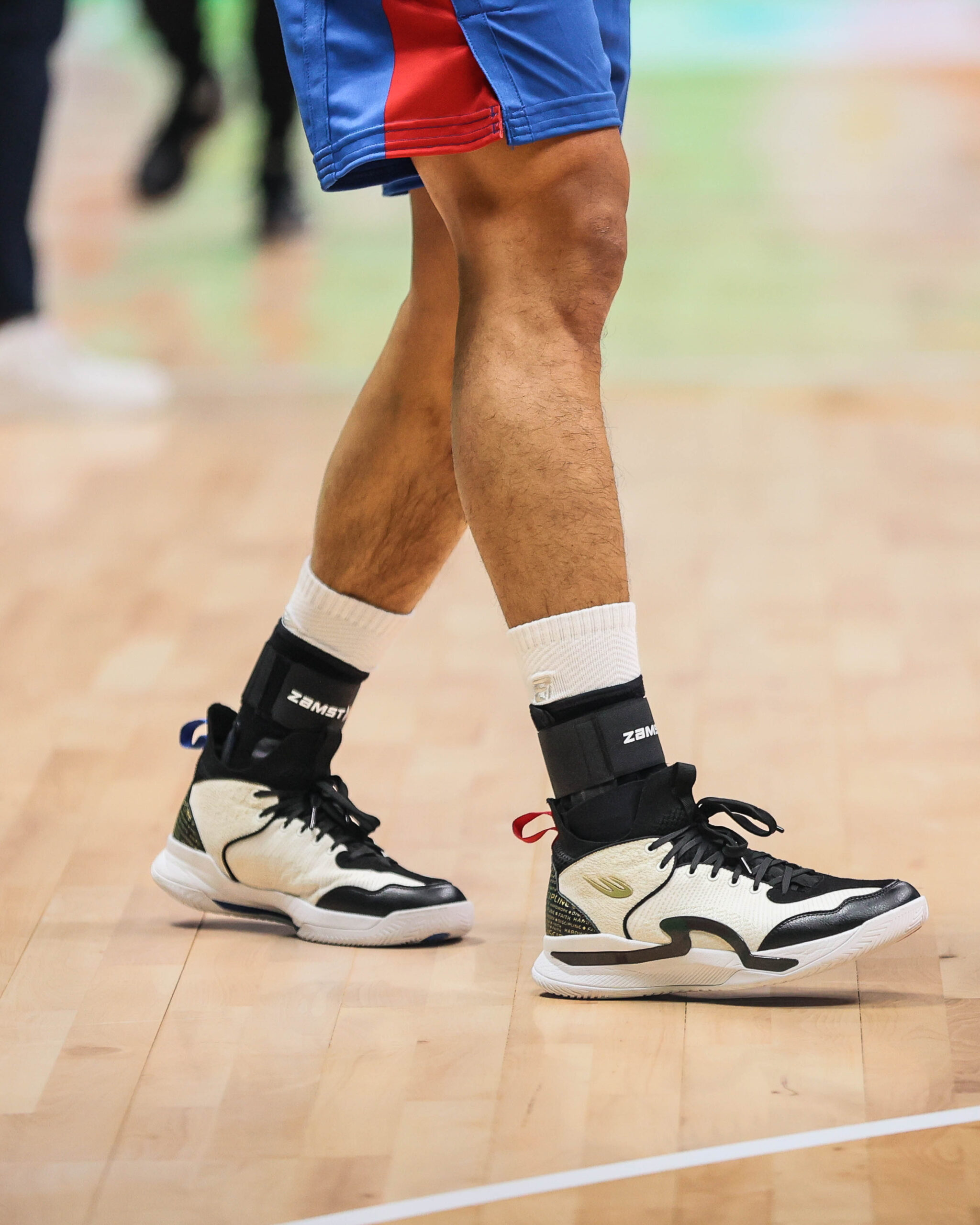 Gilas Pilipinas Scottie Thompson's shoes at the 2023 FIBA World Cup: World Balance ST1 Reign