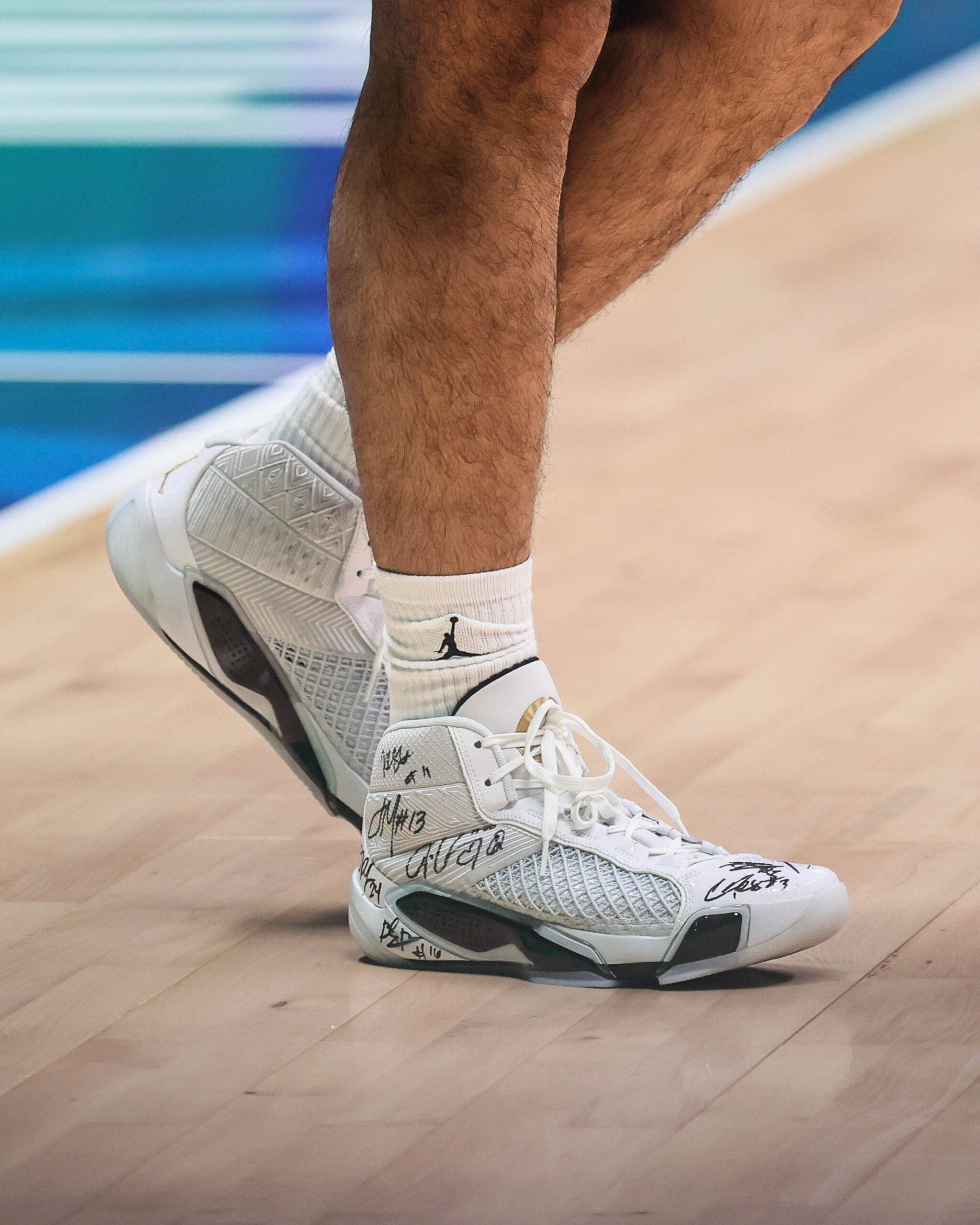Gilas Pilipinas Kiefer Ravena shoes: Air Jordan 38 FIBA