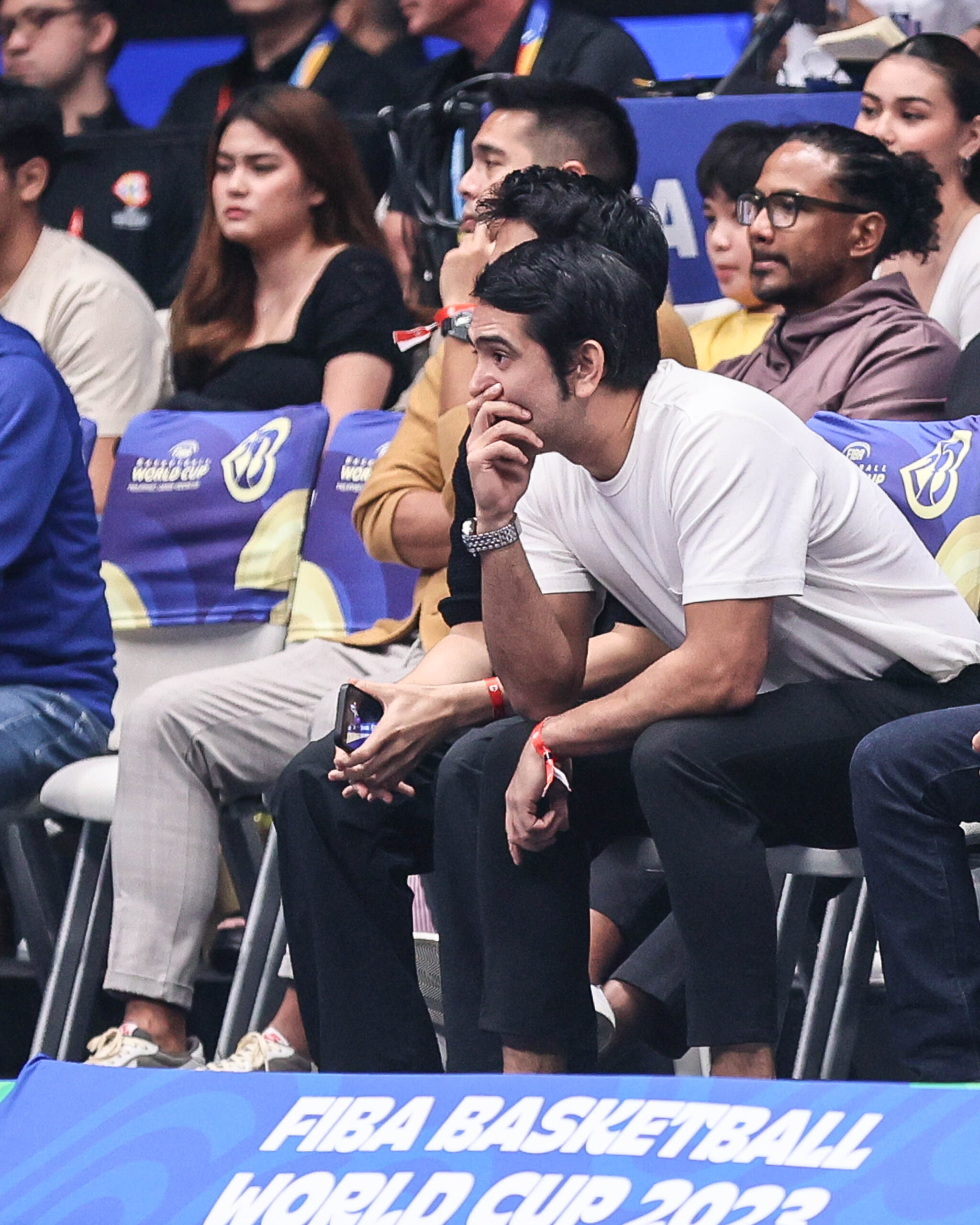 Stars who watched Gilas Pilipinas at the 2023 World Cup: Gerald Anderson and Young JV