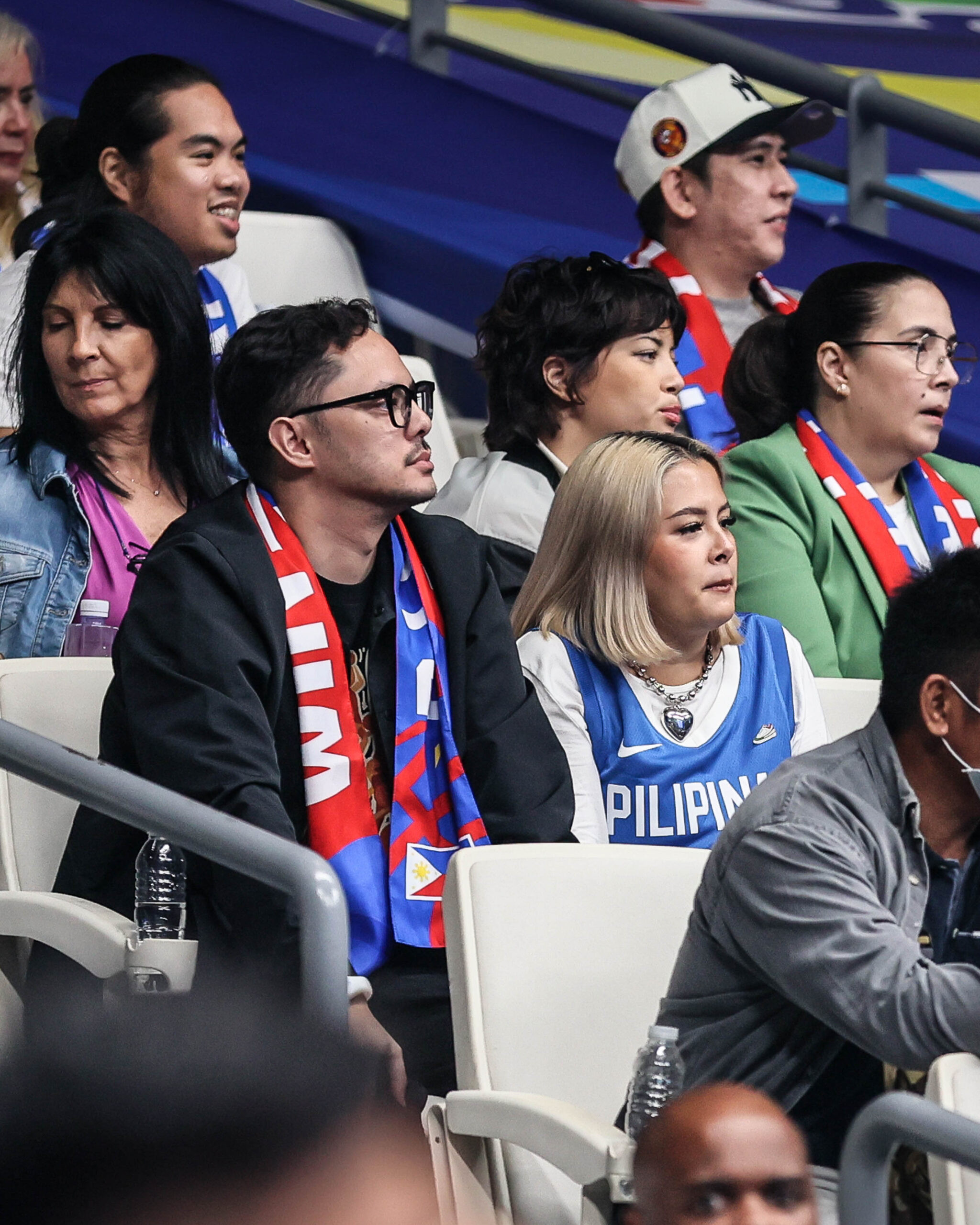 Stars who watched Gilas Pilipinas at the 2023 World Cup: Diego Loyzaga and Alyssa Loyzaga Gibbs