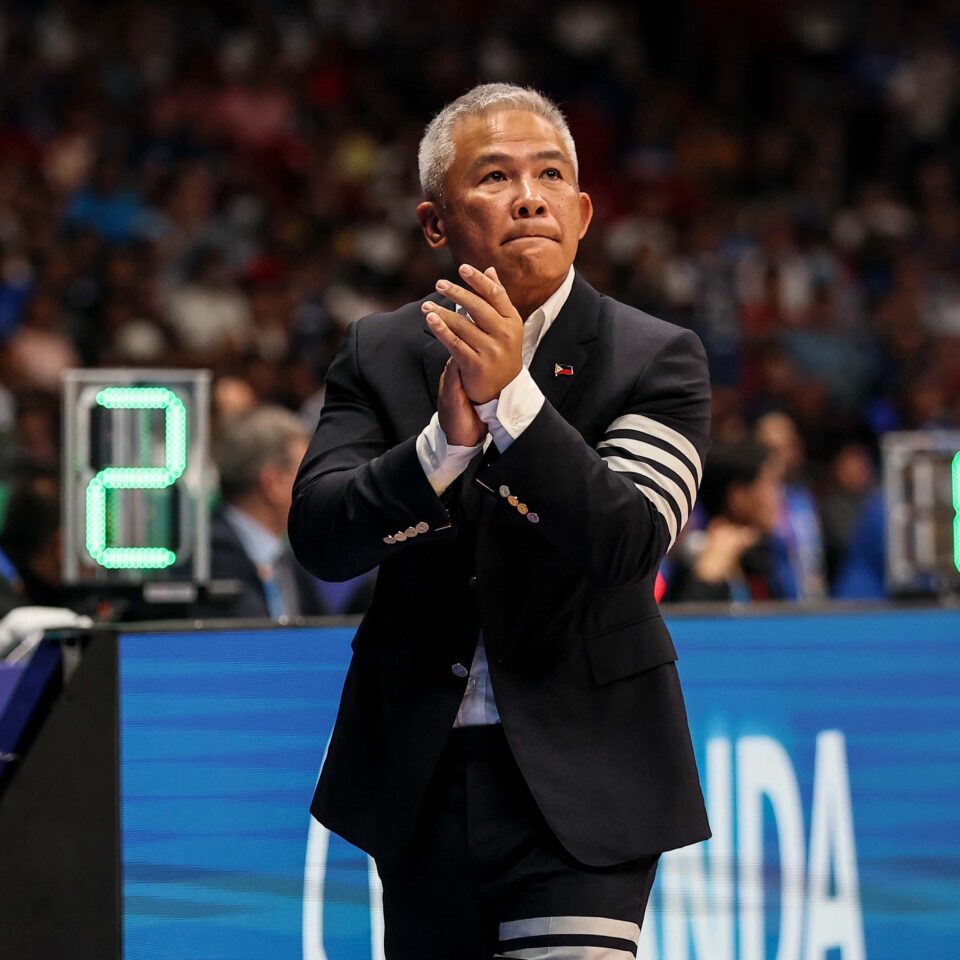 Coach Chot Reyes Gilas Pilipinas 2023 FIBA World Cup