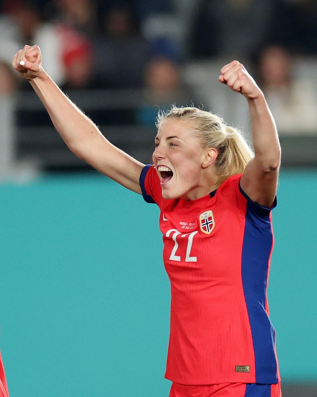 Sophia Haug (Norway) at the 2023 Women's World Cup 