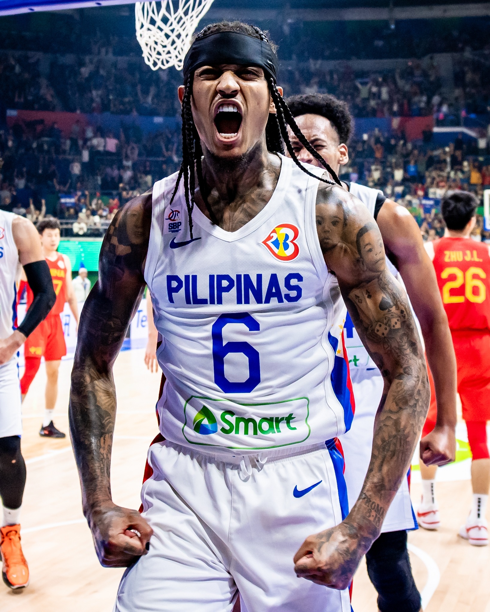Jordan Clarkson representing the Philippines at the 2023 FIBA World Cup