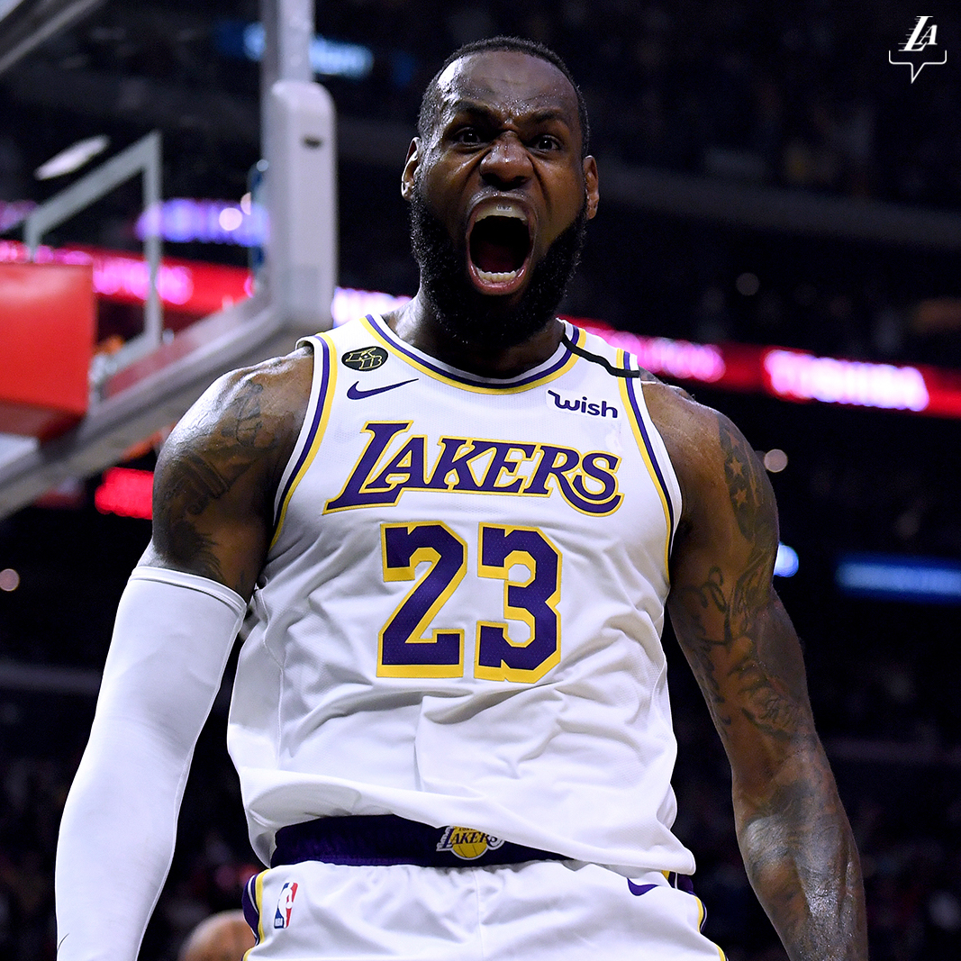 NBA teams with the most fans in the Philippines: Los Angeles Lakers (LeBron James)